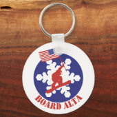 Snowboard Alta Sleutelhanger (Voorkant)