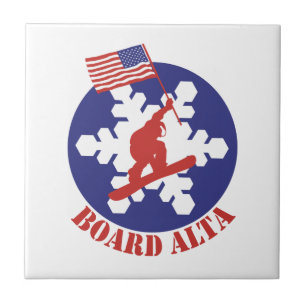 Snowboard Alta Tegeltje