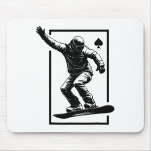 Snowboard Art Snowboarding Art Graphic Streetwear Muismat