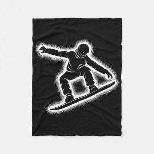 Snowboard Boys Kinder Mannen 1 Fleece Deken