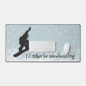 Snowboard Design Desk Mat (Clavier et souris)