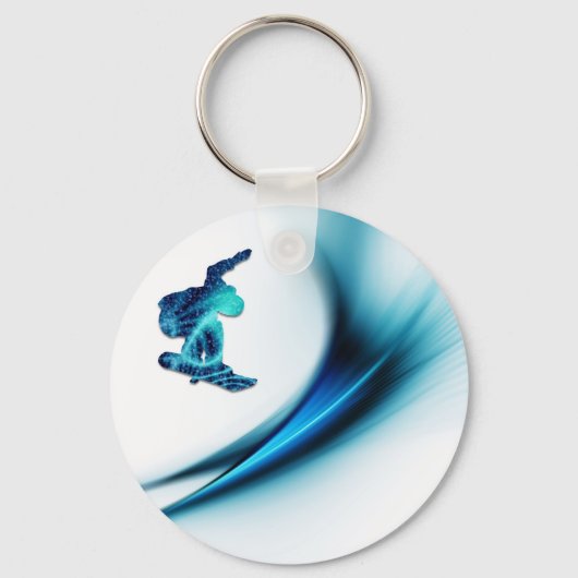 Snowboard Design Sleutelhanger (Voorkant)