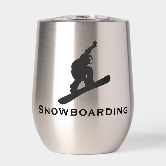 Snowboard Design Vin Thermique Tumbler (Avant)
