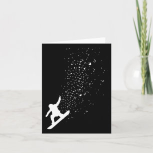 Snowboard Freestyle Snowboarder Gift Kaart
