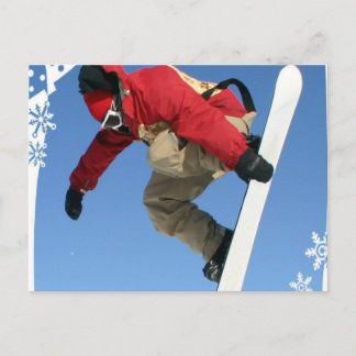 Snowboard Grab Briefkaart