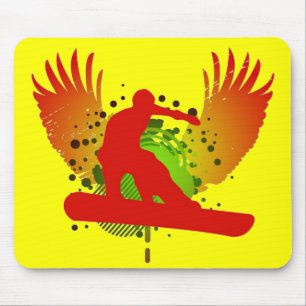 Snowboard. hi-fi. muismat