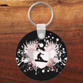 Snowboard. hi-fi. v.3 sleutelhanger (Voorkant)