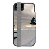 Snowboard Incipio iPhone Portemonnee Hoesje (Agenda Achterkant)