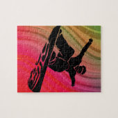 Snowboard Jump Legpuzzel (Horizontaal)