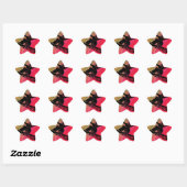 Snowboard Jump Ster Sticker (Vel)