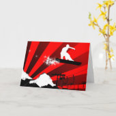 snowboard. kaart (Gele Bloem)