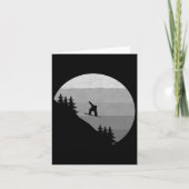 Snowboard Kleding - Snowboarder Snowboard Kaart (Voorkant)