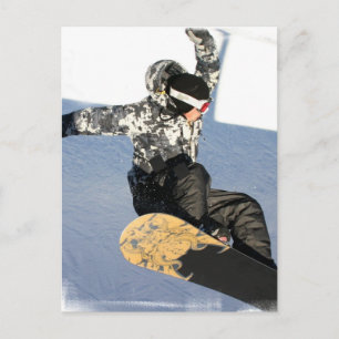 Snowboard Launch Briefkaarten