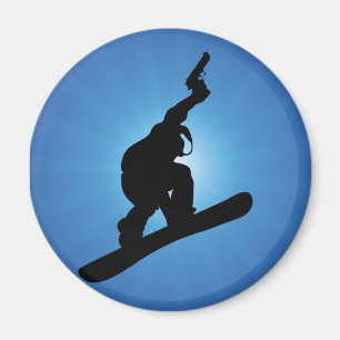 Snowboard Outlaw Magneet