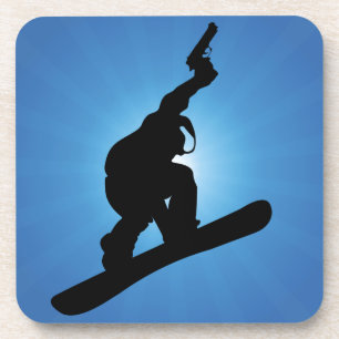 Snowboard Outlaw Onderzetter