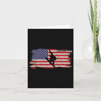 Snowboard Patriotic American Kaart