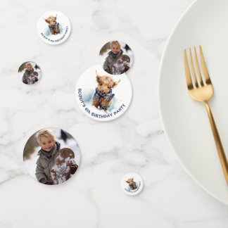 Snowboard personnalisé Highland Cow Confetti