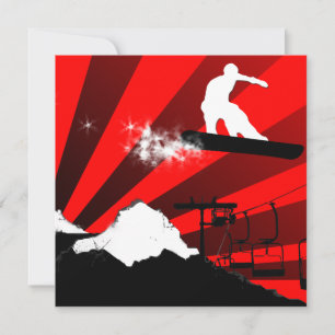snowboard : poederspoor kaart