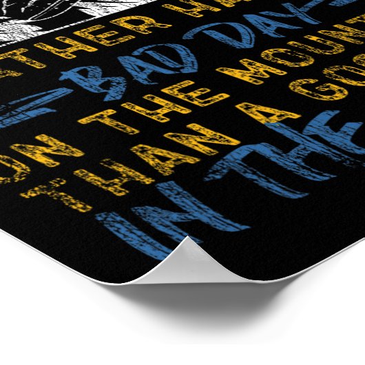 Snowboard  retro heb ik liever poster (Hoek)