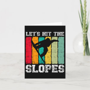 Snowboard Retro Laten we de Kaart