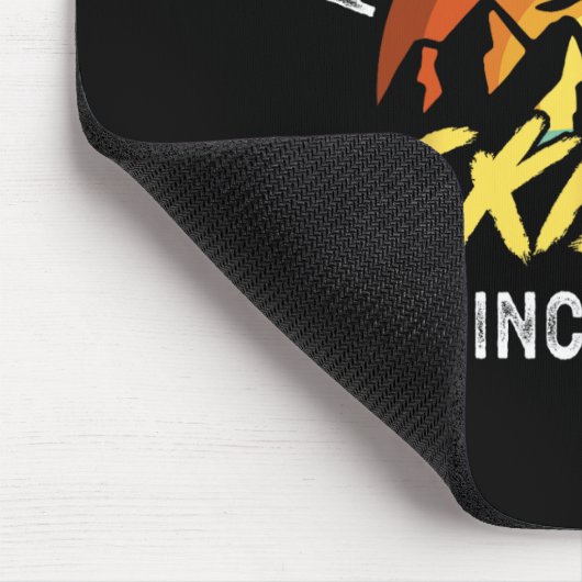 Snowboard  Retro met trots geïrriteerd Muismat (Hoek)