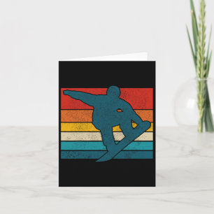 Snowboard  Retro Snowboarder G Kaart