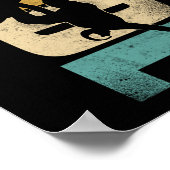Snowboard Ride Retro Poster (Hoek)