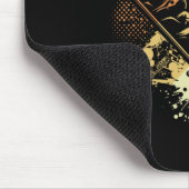 Snowboard Sketch Look Alpine Snowboarden Muismat (Hoek)