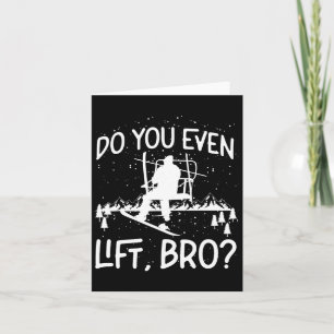 Snowboard skilift doe je zelfs lift1 kaart