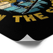 Snowboard Snowboard Goggles Retro Life Poster (Hoek)