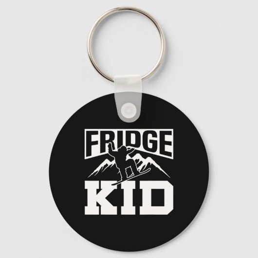 Snowboard Snowboard koelkast Kind 1 Sleutelhanger (Voorkant)