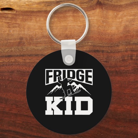 Snowboard Snowboard koelkast Kind 1 Sleutelhanger (Voorkant)