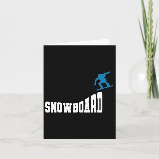Snowboard Snowboard Retro Snowboard 2 Kaart (Voorkant)