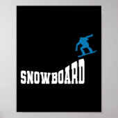 Snowboard Snowboard  Retro Snowboard 2 Poster (Voorkant)