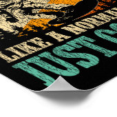 Snowboard snowboard vader vader  retro Sn Poster (Hoek)