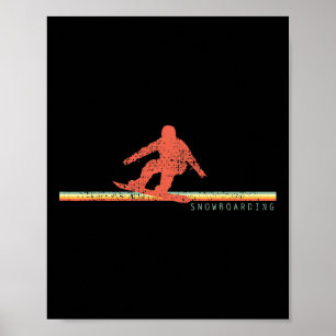 Snowboard Snowboarder Poster