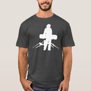 Snowboard Snowboarder Silhouette Snowboarder Life T-shirt
