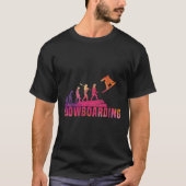 Snowboard Snowboarding Evolution Freestyle Snowboa T-shirt (Voorkant)