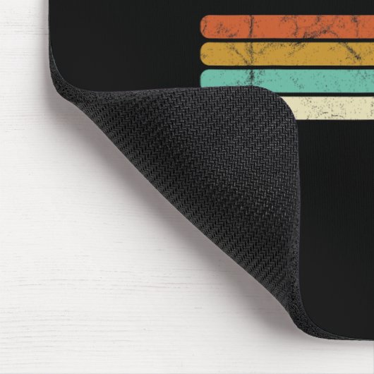 Snowboard Snowboarding  Retro Muismat (Hoek)