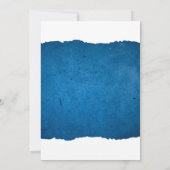 Snowboard Sports d'hiver Anniversaire Invitation (Dos)