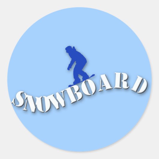 Snowboard Stickers (Voorkant)