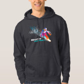 Snowboard | Sweat - shirt à capuche masculin (Devant)