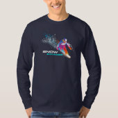 Snowboard | T-shirt à manches longues pour hommes (Devant)