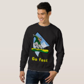 Snowboard - T-shirt Sweatshirt de base (Devant entier)