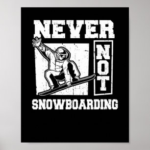 Snowboard Wintersport - Snowboarder Poster