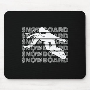 Snowboard Women Snowboarding Snowboarder Muismat