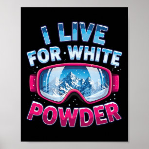 Snowboarden Cool Snowboarder Skiën Freestyle Alp Poster