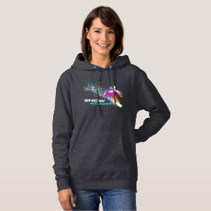 snowboarden   Hoodie voor dames