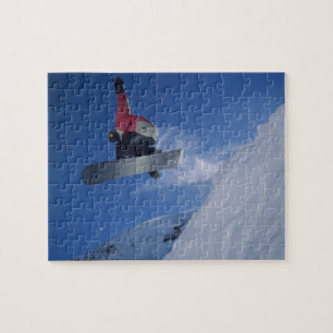 Snowboarden in Snowbird Resort, Utah (MR) Legpuzzel