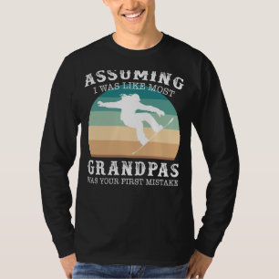 Snowboarden Maverick Opa: Ervan uitgaande dat ik w T-shirt